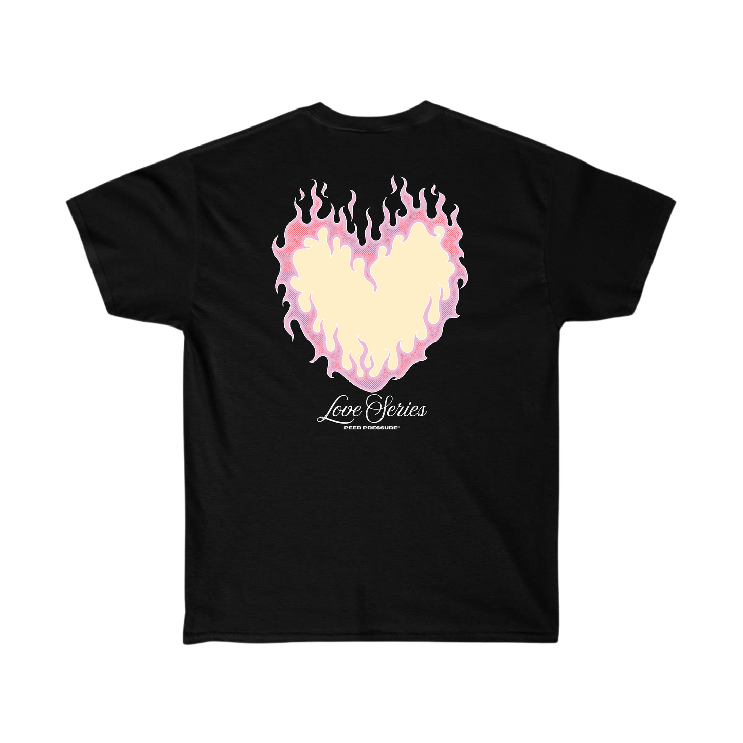 FLAMING HEART TEE