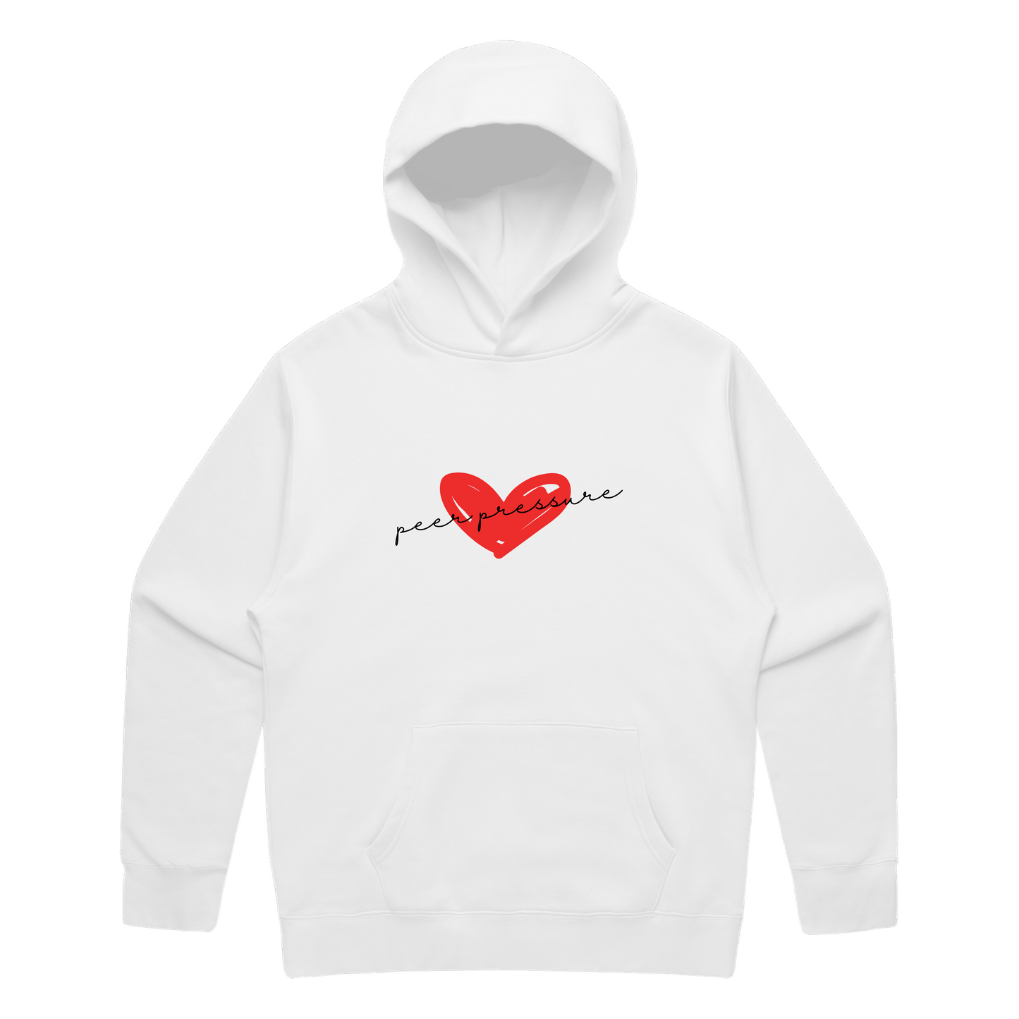 RED HEART HOODIE