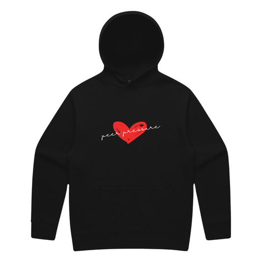 RED HEART HOODIE